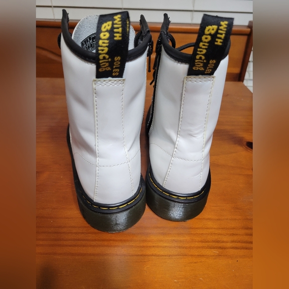 Dr. Martens  White & Black Boots - Picture 9 of 10